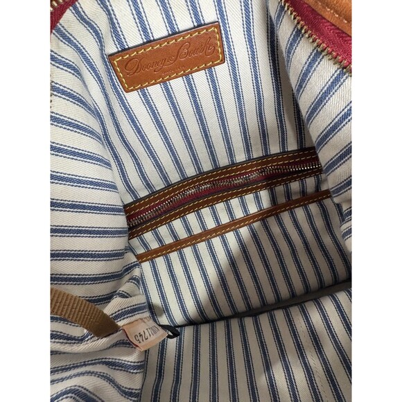 Dooney and Bourke Navy All Weather Hobo Crossbody Shoulder Bag - Picture 4 of 10